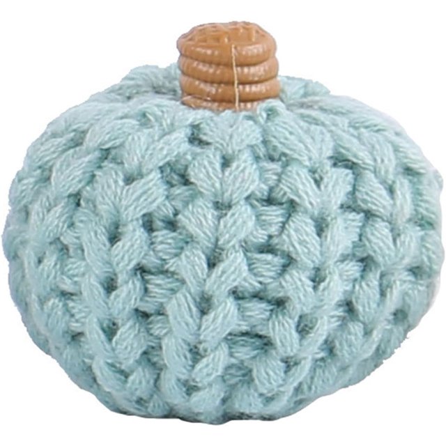 Artificial Pumpkins Crocheted Harvest Fall Thanksgiving Table Decors Small Pumpkin Harvest Miniature Pumpkins