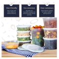[240 Pack 16 oz] Plastic Soup Cups Deli Food Storage Containers with