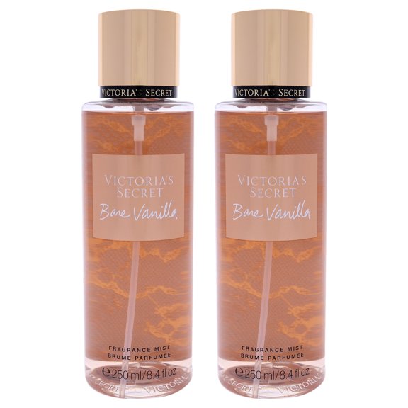 Victoria's Secret Bare Vanilla - Pack of 2 Fragrance Mist 8.4 oz