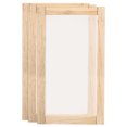 thumbnail image 1 of Unique Bargains Silk Screen Printing Frame Kit 40x27cm Wooden with 120 Mesh, 3 Pieces, 1 of 7