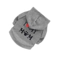 thumbnail image 1 of Greeniant Ropa para perros pequeños I Love My Mom Sudadera con capucha impresa Sudadera para cachorros Ropa cálida para cachorros Sudadera con capucha de Suministros para perros No.7 Greeniant PT002457-07, 1 of 6
