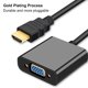 thumbnail image 3 of Muyoka Adaptador HDMI a VGA HDMI macho a VGA convertidor hembra Adaptador de cable de audio de 9 pulgadas para PC Muyoka Hogar, 3 of 7