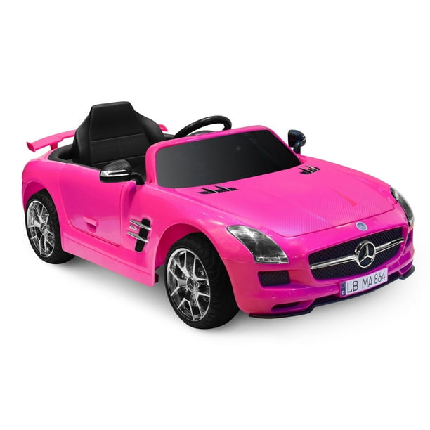 Kid Motorz Mercedes Benz Sls Amg In Pink 12v Walmart Com Walmart Com