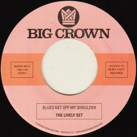 Lively Set - Blues Get Off My Shoulder / I'm Begging You - Music & Performance - Vinyl [7-Inch]