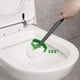 thumbnail image 5 of Juego de escobilla de baño con cerdas, limpiador compacto para baños pequeños, antigoteo y con agarre para una limpieza fácil y un almacenamiento compacto. Aestivo | Gris | AESTIVO, 5 of 5