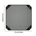 thumbnail image 3 of Central Air Conditioner Cover for Outside Units Mesh AC Covers for Outside Unit, Heat Pump Mesh Protector, Full Leaf Guard, Round Compressor Net Defender for AC Outdoor Conditioners(91*91cm,Grey), 3 of 6
