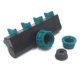 thumbnail image 5 of Conector de manguera de rociador auspicioso 4 salidas, Conector de extensión de conector de rociador de distribuidor Adaptador de grifo Boquilla de grifo Y Selector para jardín Greenh Feliz Sencillez, 5 of 5