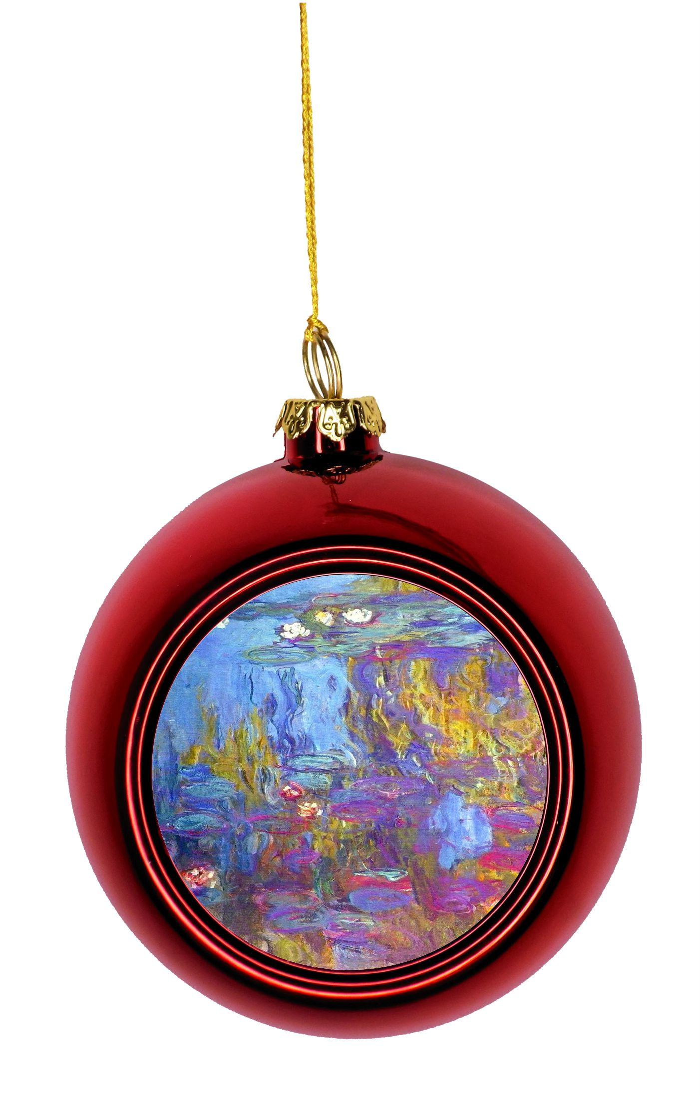 Artist Claude Water Lilies Nympheas Bauble Christmas Ornaments