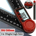 thumbnail image 2 of 2-in-1 Digital Angle Meter Inclinometer Digital Angle Ruler Electronic Goniometer Protractor Angle Finder Measuring Tool ,Long Lasting, 2 of 7