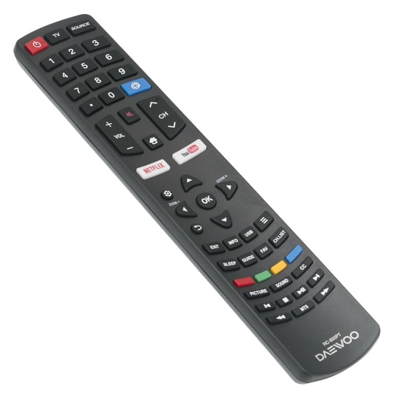 RC-650PT 06-531W52-DW01X Remote for DAEWOO TV 32D1280 43D1280 43D1280UD 49D1890A