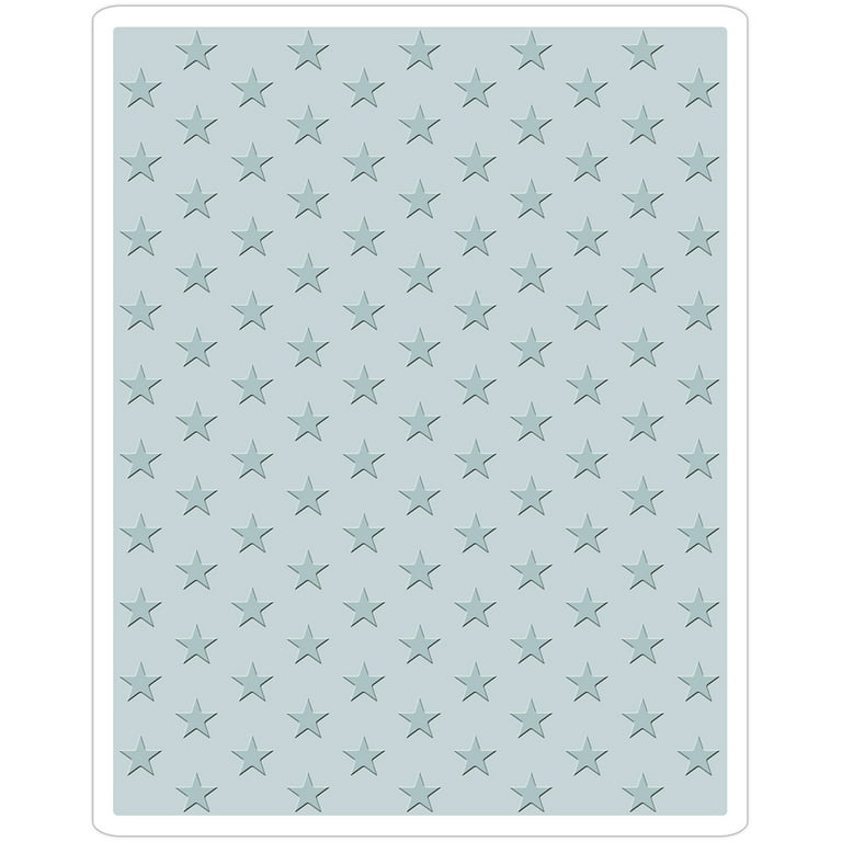 Sizzix Texture Fades Embossing Folder - Quilted