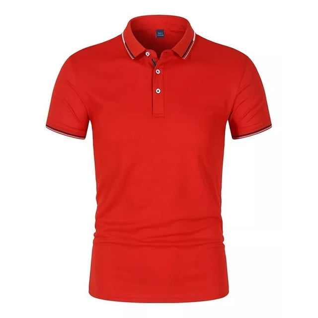 Playera Polo Hombre Manga Corta Moda Casual Camisa