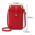 thumbnail image 2 of Bolsos cruzados pequeños para mujer, cartera para teléfono móvil con bolsillo para teléfono, 2 of 5