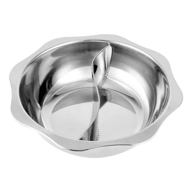 DOLITY Mini Hot Pot Convenient Cookware Chinese Hot Pot for Restaurant Home Outdoor Mandarin duck
