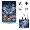 thumbnail image 2 of Celestial Moth Amidst Blooming Flowers Waterproof Picnic Blanket with Foldable Zipper, Suitable for Outdoor Use, Suitable for Travel, Camping, Beaches, Parks, Grasslands, Picnic Blanket Accessories, 2 of 8