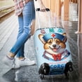 thumbnail image 3 of Just a Certified Nursing Assistant Cna Who Loves Her Corgi Travel Luggage Cover Welsh Corgi Dog Lover Gifts Idea Suitcase Dust Protective Decor - 00003, 3 of 5