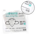 thumbnail image 3 of decodeary Dustproof Storage Bag Zipper Mask Holder Portable Eco-friendly Storage Case 12.5x13.5cm, 3 of 8