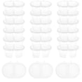 thumbnail image 1 of Wekvgz Double Compartment Condiment Containers 100ml 2 Compartment Snack Containers Leakproof Sauce Containers Portable Portion Cups with Lids for Sauce Snack Sampling Traveling, 1 of 10