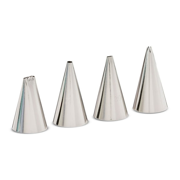 Way To Celebrate Icing Writing Tip Set, 4 Pieces