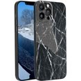 thumbnail image 1 of Dark-Marble-212 Phone Case, Degined for iPhone 13 Pro Max Case Men Women, Flexible Silicone Shockproof Case for iPhone 13 Pro Max, 1 of 1