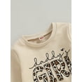 thumbnail image 6 of Toddler Baby Girls Clothes Sets 6M 12M 18M 24M 3Y Daddys Girl Letter Print Long Sleeve Pullover Sweatshirts Jogger Pants Infant Autumn Outfits, 6 of 10