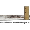 thumbnail image 3 of HR Premium Non-Slip Faux Cowhide Black Brown and White Area Rug for Cabin and Lodge - Animal-Inspired Design for Wildlife and Nature Lovers, 3 of 6