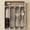 Gray, variant on Norcho Silverware Drawer Organizer Tray, Plastic Cutlery and Utensil Holder Divider for Spoons, Forks, Knives and Tableware, 5 Slots, 9.1 x 12.6 Inch, Black