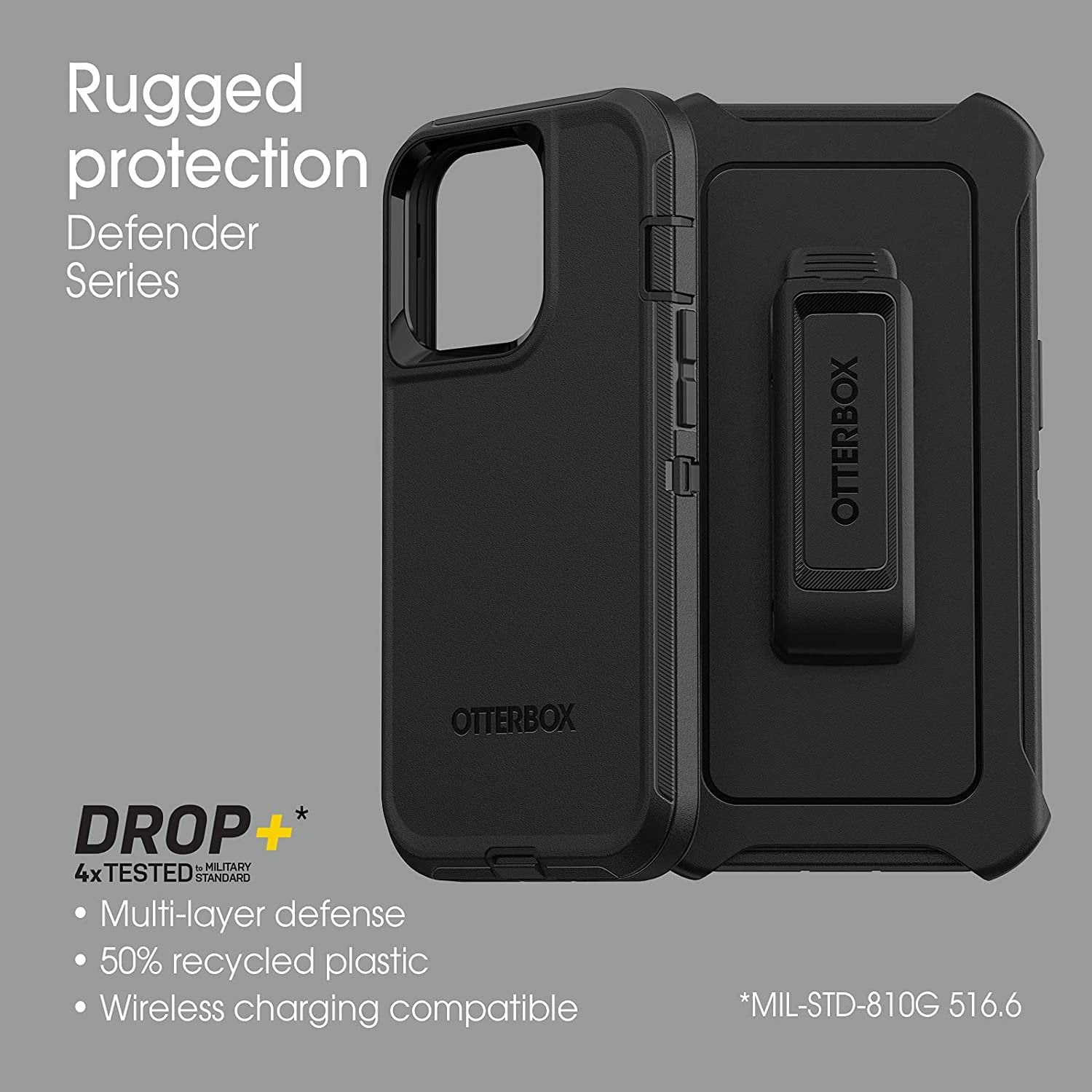 OtterBox Defender Case and Holster for Apple iPhone 13 Pro - RealTree Edge Camo