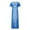 Sky Blue dresses, variant on Dresses for Women 2024 Summer Vintage Ethnic Style Graphics Side Slit Tunic Tshirt Long Dresses Western Print Short Sleeve V-Neck Maxi Formal Dresses for Women Black XXXL