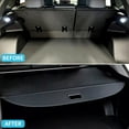 thumbnail image 3 of WheelX Cargo Cover fits for Honda Prologue 2024-2025 Retractable cover, Leather, Expandable, Privacy Shade, Trunk Cover security Shield Shade, 3 of 7