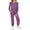 Pale Lilac, variant on Arshiner Girls 2 Piece Outfits Long Sleeve Ruffled Tops and Pants with Pockets Clothing Set
