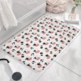 thumbnail image 3 of White Cow Dot Pattern Flannel Non Slip Door Rugs,Washable Door Mats Indoor,Decorative Door Mats,Dirt-Resistant and Absorbent Doormat for Entrance,Bedroom,Kitchen,Bathroom,23.5x16in(60x40cm), 3 of 5