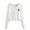 White, variant on Fesfesfes Women Hooded Rose Embroidered Hoodie Sweatshirt Jumper Crop Pullover Top Plus Size $10