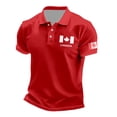thumbnail image 1 of Everyday Shirt for Men with Distinctive Embroidered Maple and Breathable Blend for Comfortable Casual Wear, 1 of 3