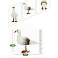thumbnail image 5 of Blasgw Fake Seagull Artificial Feather Foam Wedding Family Decor Venue Ornament Multicolor, 5 of 5