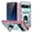 Green + Pink, variant on Design for Google Pixel 9 / 9 Pro Phone Case with Camera Lens Sliding Cover Ring Holder Kickstand - Shockproof Heavy Duty Rugged Military Grade Bumper Protective Case for Women Men, Blue