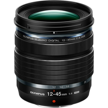 UPC: 0050332192744 | Olympus M.ZUIKO DIGITAL – 12 mm to 45 mm – f/4 – Zoom Lens for Olympus 4/3