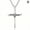 Silver, variant on Clearance Now! Fashion Stl Nail Rope Cross Pendant Nelace For Men V0Z7 Jewelry Q4P9 C7C5