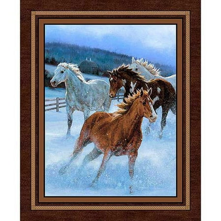 Wild Wings Approaching Storm Wall Panel Fabric By The Yard