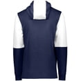 thumbnail image 2 of Holloway Sportswear S All-American Team Hoodie Navy Heather/White 222581, 2 of 5