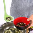 thumbnail image 4 of 11.4 Inch Silicone Soup Ladle Spoon Restaurant Kitchen Scoop Utensil Cooking Supplies Green, 4 of 7