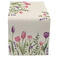thumbnail image 6 of Biplut Table Runner Clear Printing Vibrant Color Happy Easter Bunny Pattern Table Cloth Decoration Home Decor (Type H), 6 of 13