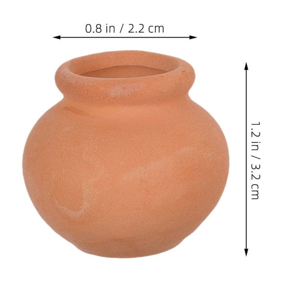RENACLIPY Terracotta Indoor Plant Pot in Chocolate Clay, 1 Pack - Ideal Planter for Gardening and Home Decoration