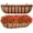 Half-round, variant on 3 Pack Metal Window Box for Railings, Over Railing Planter Boxes with Coco Liners, Hanging Flower Box Planters for Outdoor Fence Deck Porch Balcony & Patio