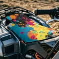 thumbnail image 3 of Uorisanigo ATV Seat Covers Compatible with Polaris Sportsman Polaris Scrambler Honda Rancher, Accessories for Sportsman ATV Seat Cover Replacement, Colorful Splash Print, 3 of 7
