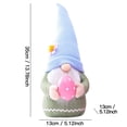 thumbnail image 3 of Gnomo de peluche de conejito elfo de Pascua, muñeco de peluche sin rostro hecho a mano, regalo de Pascua para niños, mujeres y hombres, decoración primaveral para el hogar., 3 of 9