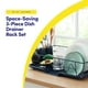 thumbnail image 2 of Juego de escurridores de platos Sweet Home Collection que ahorra espacio, 2 of 6
