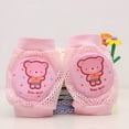 thumbnail image 3 of BESTSKY 2 Pcs Baby Knee Pads for Crawling,Soft Foam Padding Knee Brace,Stretchy Waistband Knee Guard Knee Pad,Frog Pink Baby Crawling Knee Pads, 3 of 7