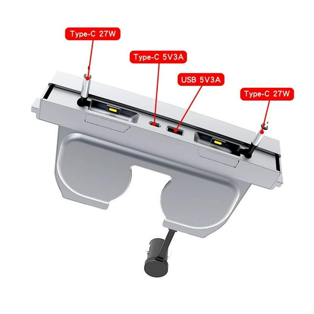 Y USB Hub Fast Charge Cable Adapter Docking Station Center C