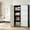 4-layer Storage Unit With Double Rows and 8 Doors (32*11*48 In), variant on GNWZCUYSNS large-capacity modular home storage wardrobe, 4-layer 8-door wardrobe, built-in strong magnetic door, sturdy and durable, odorless, smooth opening and closing, ideal choice for the bedroom